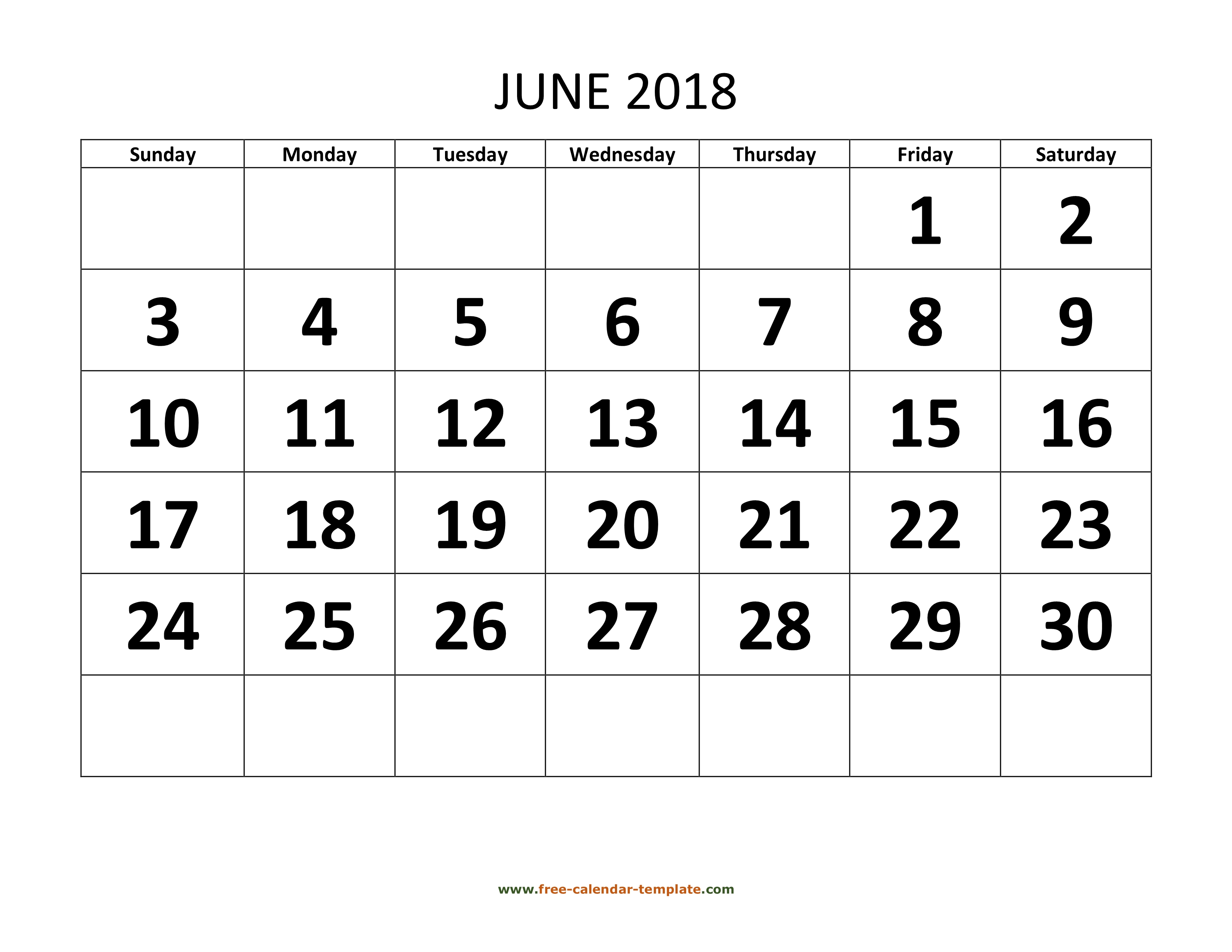 June Calendar Template 2018 1 E1523541237132