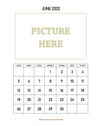 june 2022 calendar picture vertical