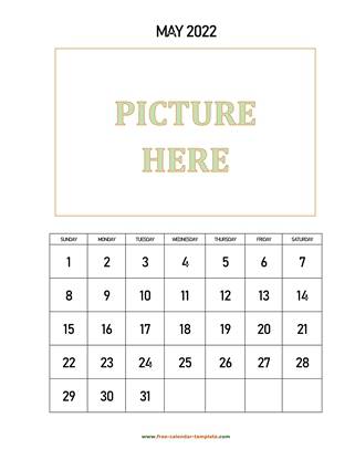 may 2022 calendar picture vertical
