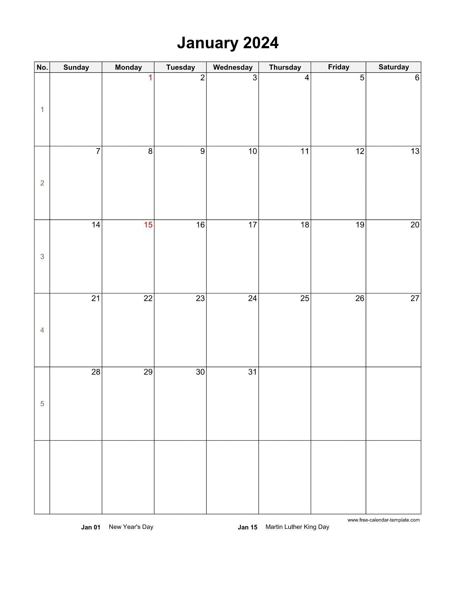 Calendar for 2024  Calendar vector, Vertical calendar, Calendar